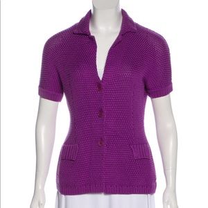 Loro Piana cardigan.